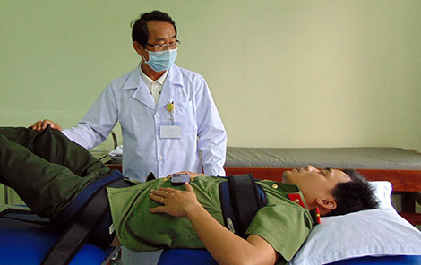 Bệnh xá Công an tỉnh Quảng Nam nhiều năm hoàn thành xuất sắc nhiệm vụ