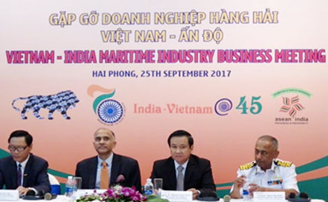 Gặp gỡ doanh nghiệp Việt Nam và Ấn Độ trong lĩnh vực hàng hải