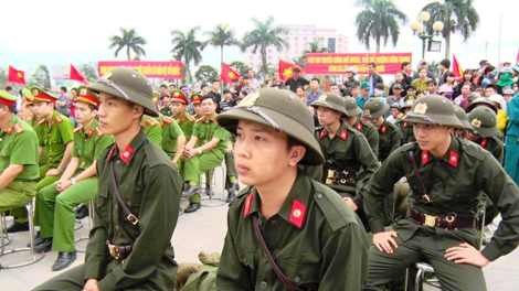 Quảng Trị: Hơn 1.000 tân binh lên đường nhập ngũ