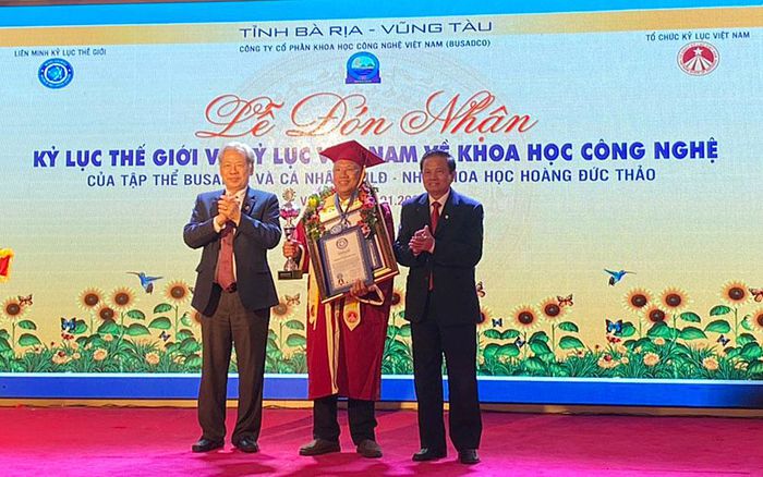 Doanh nghiệp Việt Nam được vinh danh Kỷ lục thế giới về Khoa học công nghệ