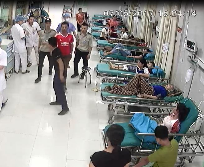 Diễn biến mới nhất vụ côn đồ gây rối tại Bệnh viện Hùng Vương - Phú Thọ