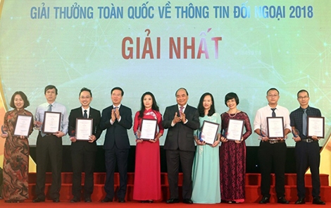 Báo CAND đoạt giải Nhì 'Giải thưởng toàn quốc về thông tin đối ngoại'