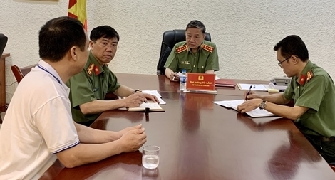 Bộ trưởng Tô Lâm tiếp công dân định kỳ tháng 4/2021